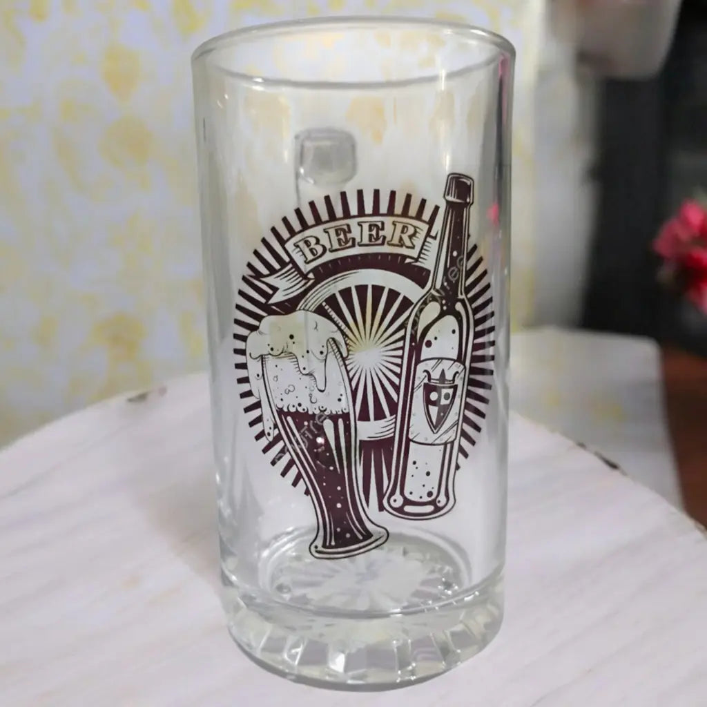 Glass Beer Mug