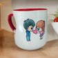 Inner Heart Cut Red Mug
