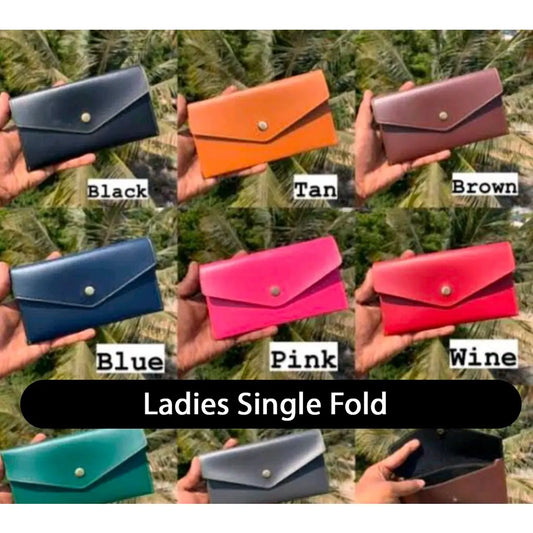 Ladies Single Fold Wallet