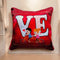 Love Fold Cushion  16*16 Blackout