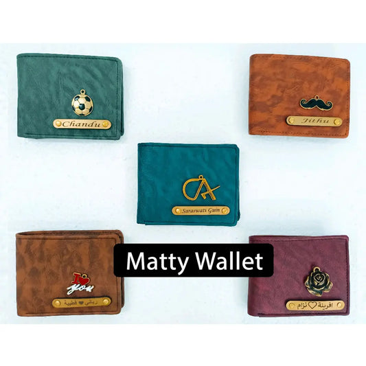 Matty Wallet With Name