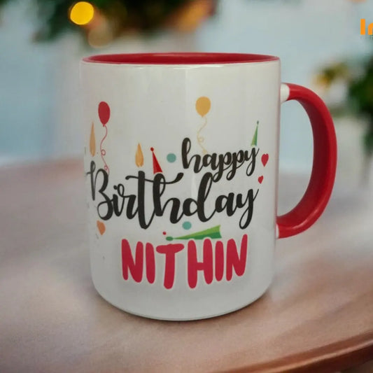 Red Inner Colour 3Tone  Mug