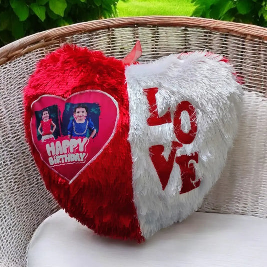 Red Super Shine Big  Heart